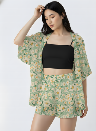 Sage Bloom Floral Co-ord Set