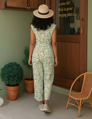 Fresh Bloom Floral Jumpsuit