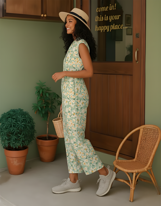 Fresh Bloom Floral Jumpsuit