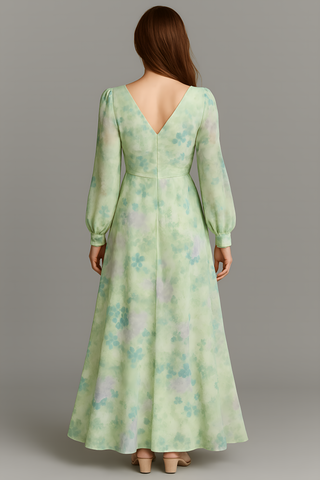 Mint Mist Tie-Dye Maxi Dress