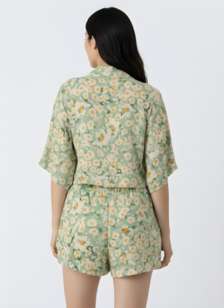 Sage Bloom Floral Co-ord Set